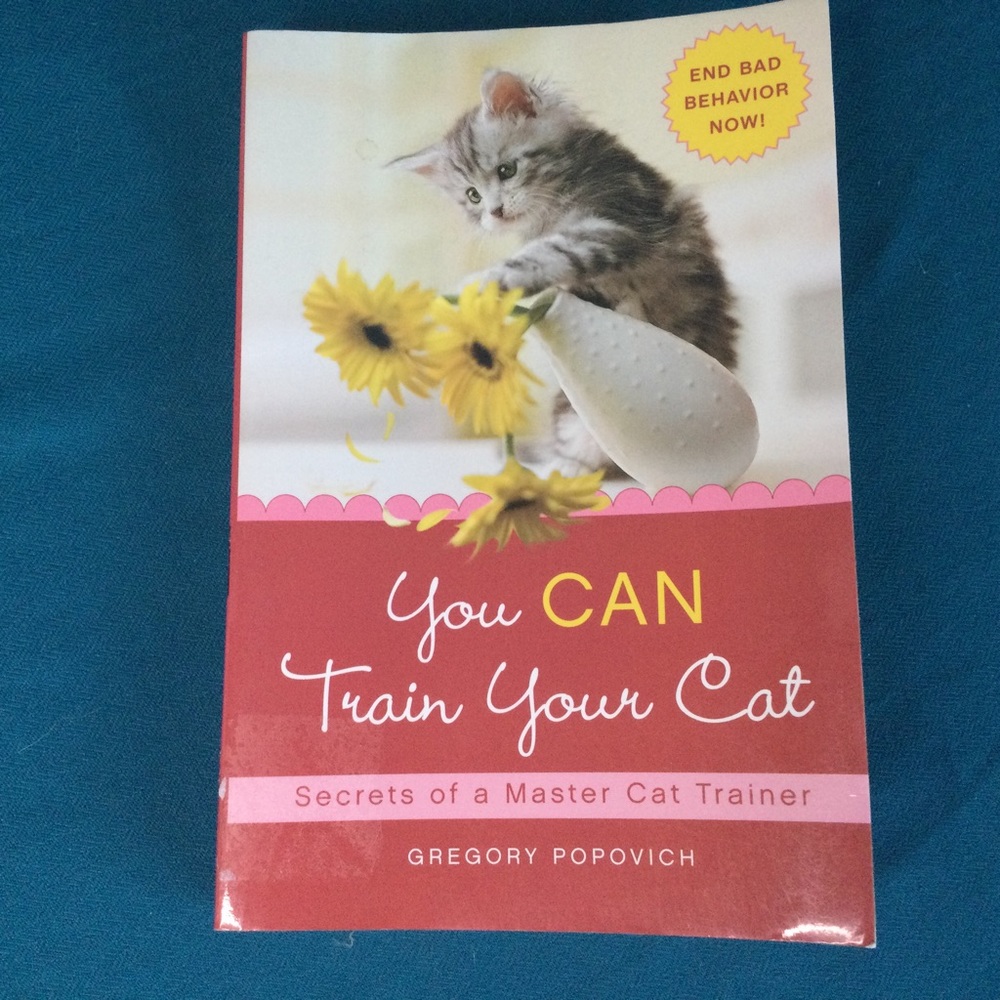 You CAN Train our Cat Book Signed Copy